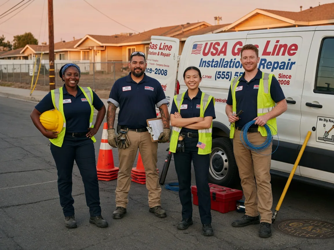 Gas Line Installation company in Campbell, NE